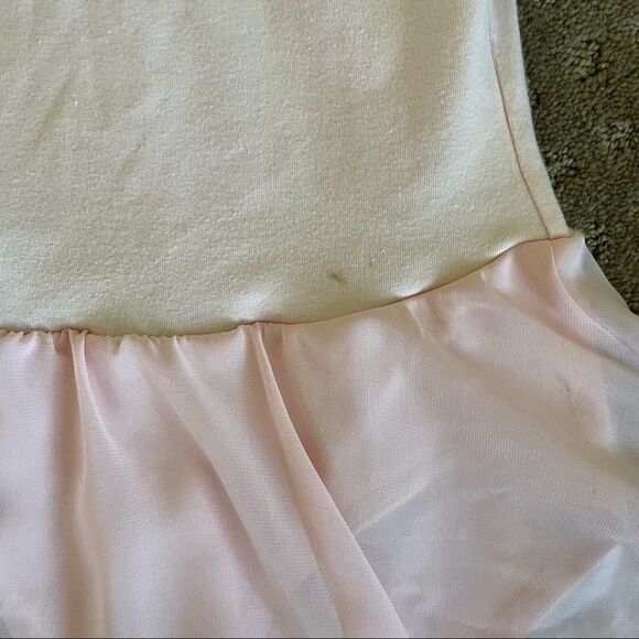 Capezio Little Girls Flutter Sleeve Ballet Leotard with Monogram Size M - Picture 3 of 9